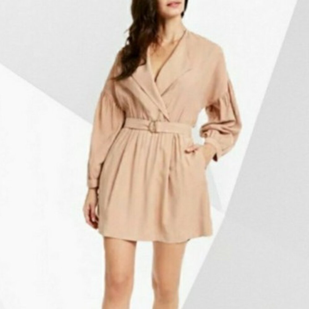 Leyden Utility Belted Mini Dress